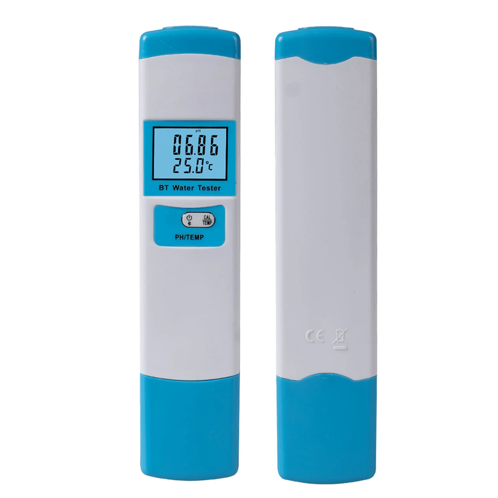 PH/Temp Meter Water Tester Quality Meter Pen Water Quality Monitor Tester 0.00ph-14.00ph 0°C-50°C 2 In 1 BT Meter
PH/Temp Meter Water Tester Quality Meter Pen Water Quality Monitor Tester 0.00ph-14.00ph 0°C-50°C 2 In 1 BT Meter