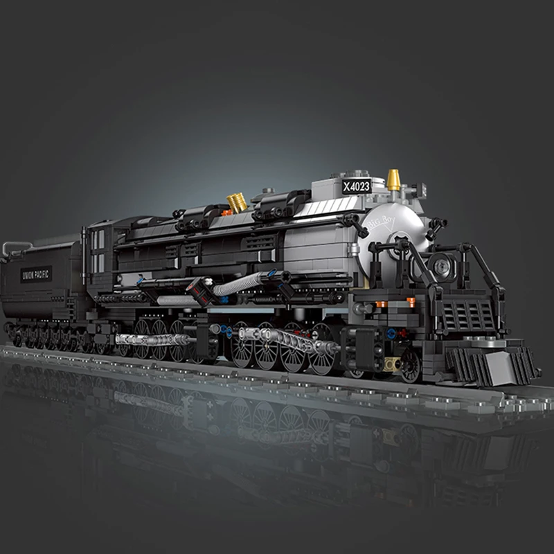 City Steam Train BigBoy Locomotive Building Blocks Technical Rail Model Assembly Bricks DIY Gifts Toys For Kids Boys Children
City Steam Train BigBoy Locomotive Building Blocks Technical Rail Model Assembly Bricks DIY Gifts Toys For Kids Boys Children