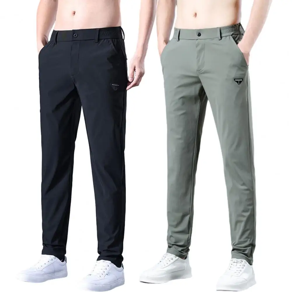 Men Elastic Waist Pants Soft Breathable Men's Elastic Waist Pants with Quick Dry Technology Convenient Pockets for Daily Comfort
Men Elastic Waist Pants Soft Breathable Men's Elastic Waist Pants with Quick Dry Technology Convenient Pockets for Daily Comfort
