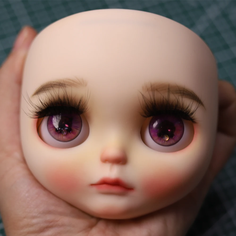 NBL RBL+ Blyth Doll Face Plate for diy your blyth makeup Including Back Plate customization doll Nude blyth white skin 9.24.92
NBL RBL+ Blyth Doll Face Plate for diy your blyth makeup Including Back Plate customization doll Nude blyth white skin 9.24.92