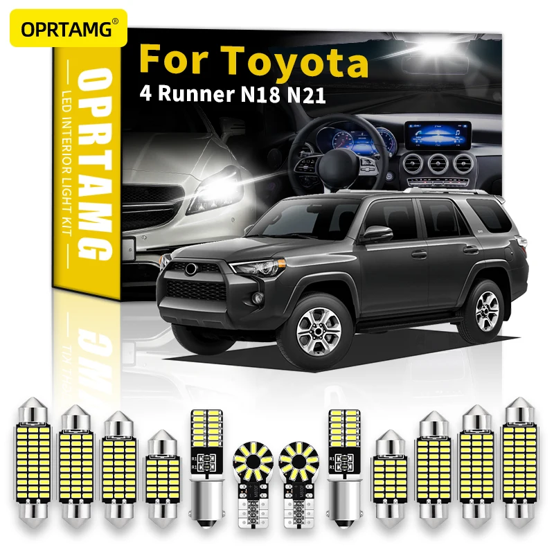 OPRTAMG Canbus For Toyota 4 Runner N18 N21 1994 1995 1996-2022 Vehicle LED Interior Dome Map Trunk Light Upgrade Kit Car Lamp
OPRTAMG Canbus For Toyota 4 Runner N18 N21 1994 1995 1996-2022 Vehicle LED Interior Dome Map Trunk Light Upgrade Kit Car Lamp