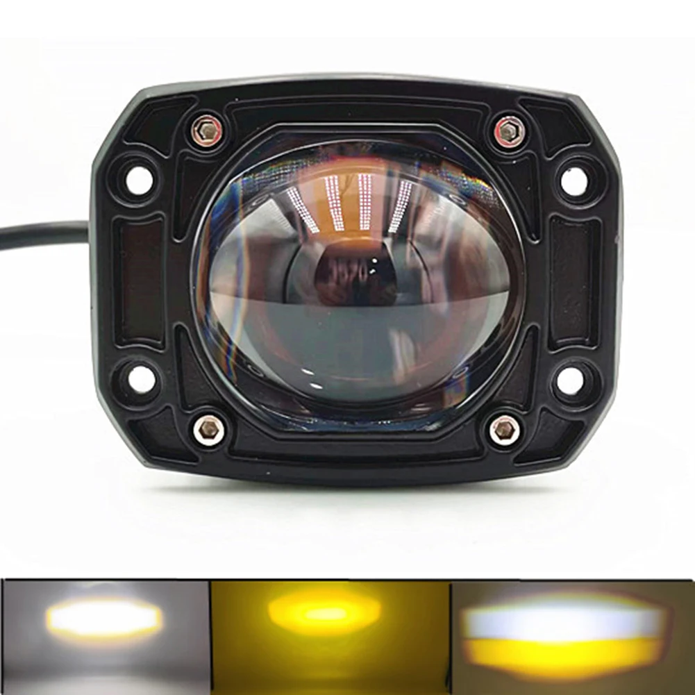 3 Inch 30W 8D Lens LED Work Light DC 12V-60V Driving Fog Lamp 6000K White/3500K Yellow For Off-road Cars Trucks SUV ATV
3 Inch 30W 8D Lens LED Work Light DC 12V-60V Driving Fog Lamp 6000K White/3500K Yellow For Off-road Cars Trucks SUV ATV