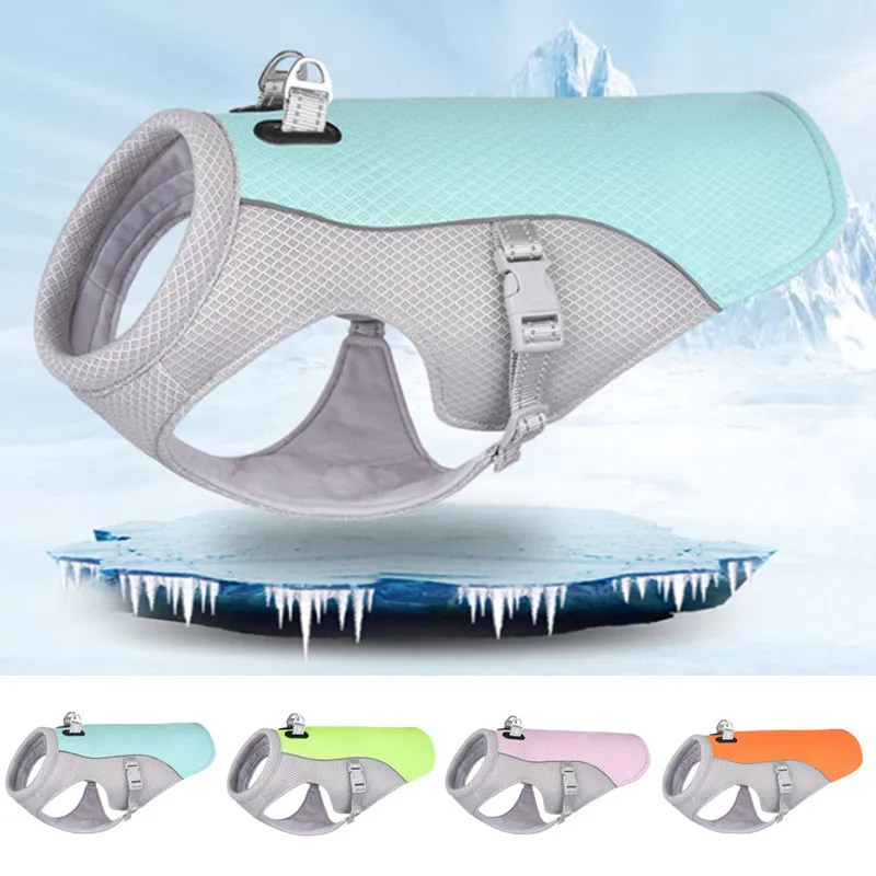 Products For Dog Jacket Pets Release Dog Harness Hot Quick Mesh Cooling Summer Clothes Vest Cool Down Breathable Reflective
Products For Dog Jacket Pets Release Dog Harness Hot Quick Mesh Cooling Summer Clothes Vest Cool Down Breathable Reflective