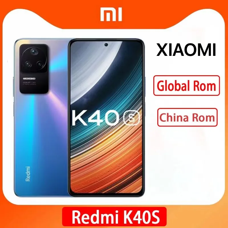

Оригинальный Xiaomi Redmi K40S с глобальной прошивкой, смартфон, 12 Гб, 256 ГБ, Восьмиядерный процессор Snapdragon 870, 4500 мАч, камера 48 МП OIS, быстрая зарядка 67 Вт