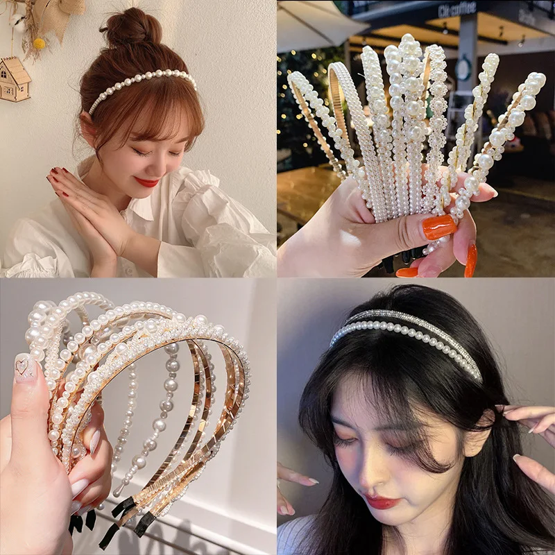 Pearl Hair Hoop Female Simple Retro Temperament Hair Card Net Red Temperament Fairy Sen Super Fairy Headwear
Pearl Hair Hoop Female Simple Retro Temperament Hair Card Net Red Temperament Fairy Sen Super Fairy Headwear