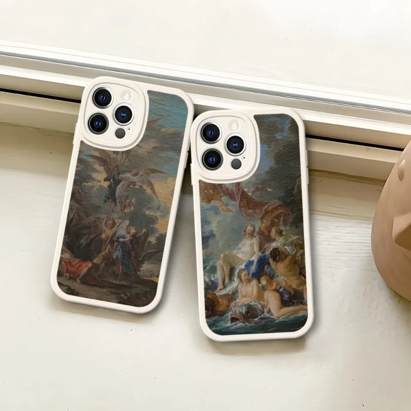 Famous Painting Adorable Phone Case White For IPhone 14 11 13 12 Pro Max Mini Xs X Xr 7 8 Plus SE2020 Leather Silicone Texture
Famous Painting Adorable Phone Case White For IPhone 14 11 13 12 Pro Max Mini Xs X Xr 7 8 Plus SE2020 Leather Silicone Texture