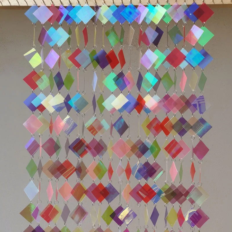 Блестящие шторы FAWNUOS из ПВХ 
Блестящие шторы FAWNUOS из ПВХ