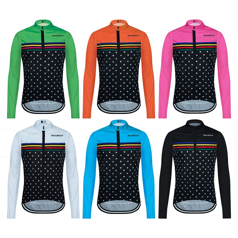 Raudax Cycling Jackets Unisex Jackets Windproof Cycling Clothing Bike Maillot Sports Longsleeve Light and Thin Cycling Jersey
Raudax Cycling Jackets Unisex Jackets Windproof Cycling Clothing Bike Maillot Sports Longsleeve Light and Thin Cycling Jersey