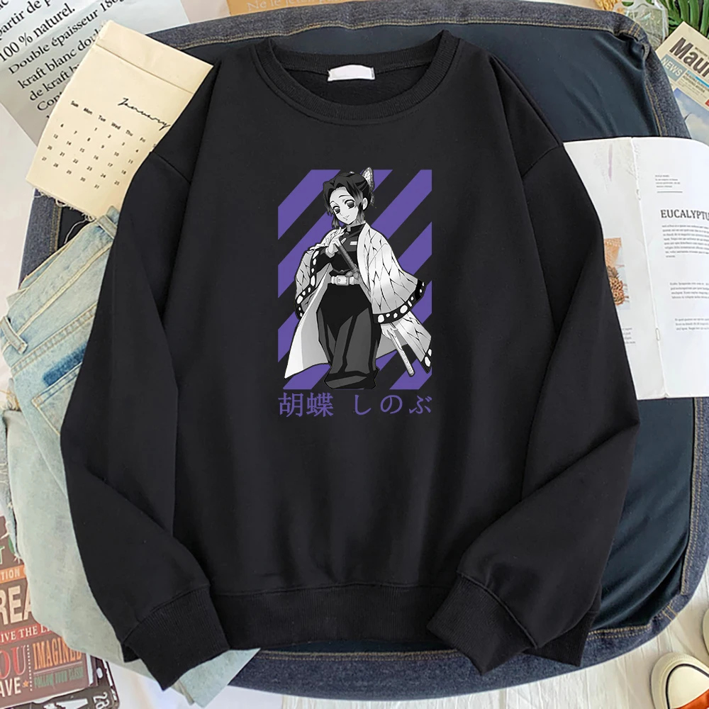 Kochou Shinobu Demon Slayer Men Pullovers Streetwear Fashion Sweatshirts Spring Loose Sportswear Japan Anime Women Men Hoodies
Kochou Shinobu Demon Slayer Men Pullovers Streetwear Fashion Sweatshirts Spring Loose Sportswear Japan Anime Women Men Hoodies