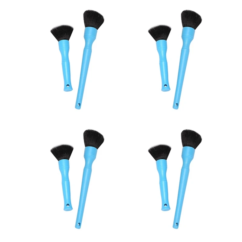 8X Super Soft Detail Brush, Car Brush, Detail Brush, Cleaning Brush, Eye Shadow Brush, Beauty Brush Set, Blue.
8X Super Soft Detail Brush, Car Brush, Detail Brush, Cleaning Brush, Eye Shadow Brush, Beauty Brush Set, Blue.