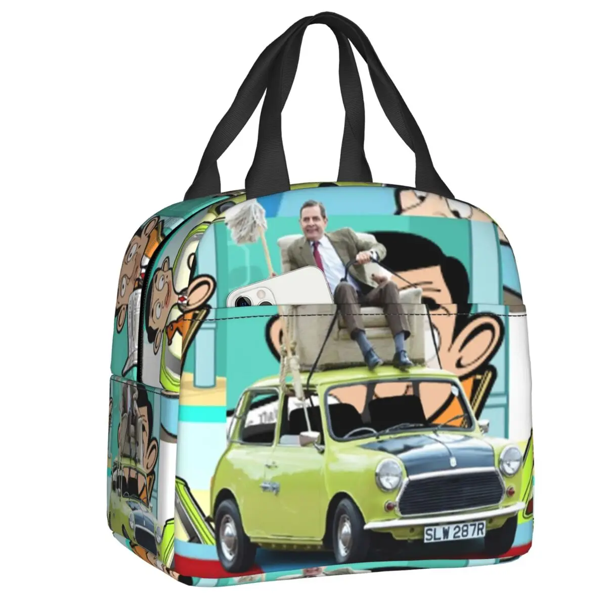 Мультяшный изолированный Ланч-бокс Mr Bean для женщин, переносной термобокс для ланч-бокса с анимационным ТВ-фильмом для детей и школьников
Мультяшный изолированный Ланч-бокс Mr Bean для женщин, переносной термобокс для ланч-бокса с анимационным ТВ-фильмом для детей и школьников