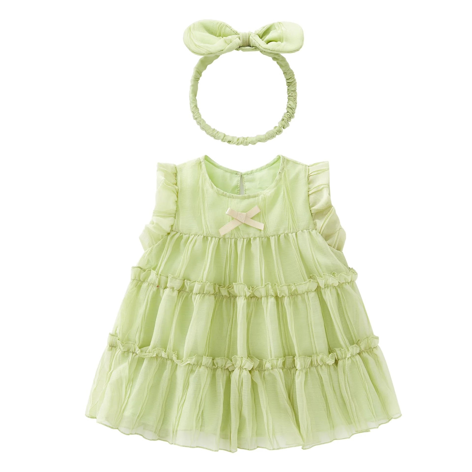Girls 1-3 Years Old Tank Top Dress Summer Beach Ruffles Dress Casual Baby Girl Princess Dress Short Flying Sleeve with Hair Band
Girls 1-3 Years Old Tank Top Dress Summer Beach Ruffles Dress Casual Baby Girl Princess Dress Short Flying Sleeve with Hair Band