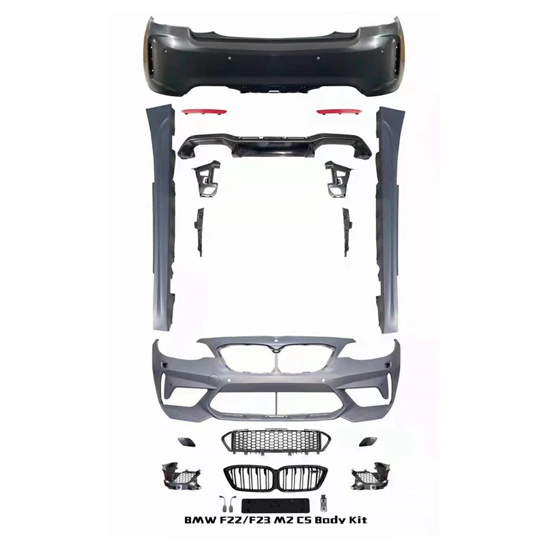 

Surrounding bumper is applicable for 2 series F22 modified F23 body kit M2