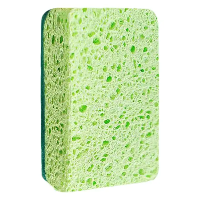 Kitchen Sponges Pack Oil Free Household Cleaning For Kitchen Non-Scratch Cellulose Scrub Sponge Dual-Sided Dishwashing Sponge
Kitchen Sponges Pack Oil Free Household Cleaning For Kitchen Non-Scratch Cellulose Scrub Sponge Dual-Sided Dishwashing Sponge