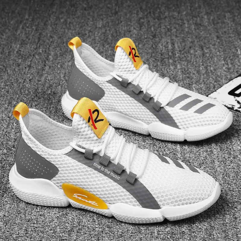 2022 casual sports shoes men's shoes mesh breathable running shoes Korean fashion trend mesh shoes
2022 casual sports shoes men's shoes mesh breathable running shoes Korean fashion trend mesh shoes