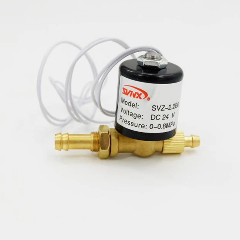 Argon Arc Welding Machine Solenoid Valve SVZ-2.2 AC DC 24V 36V 220V 2 Position 2 Way Solenoid Valve 
Argon Arc Welding Machine Solenoid Valve SVZ-2.2 AC DC 24V 36V 220V 2 Position 2 Way Solenoid Valve