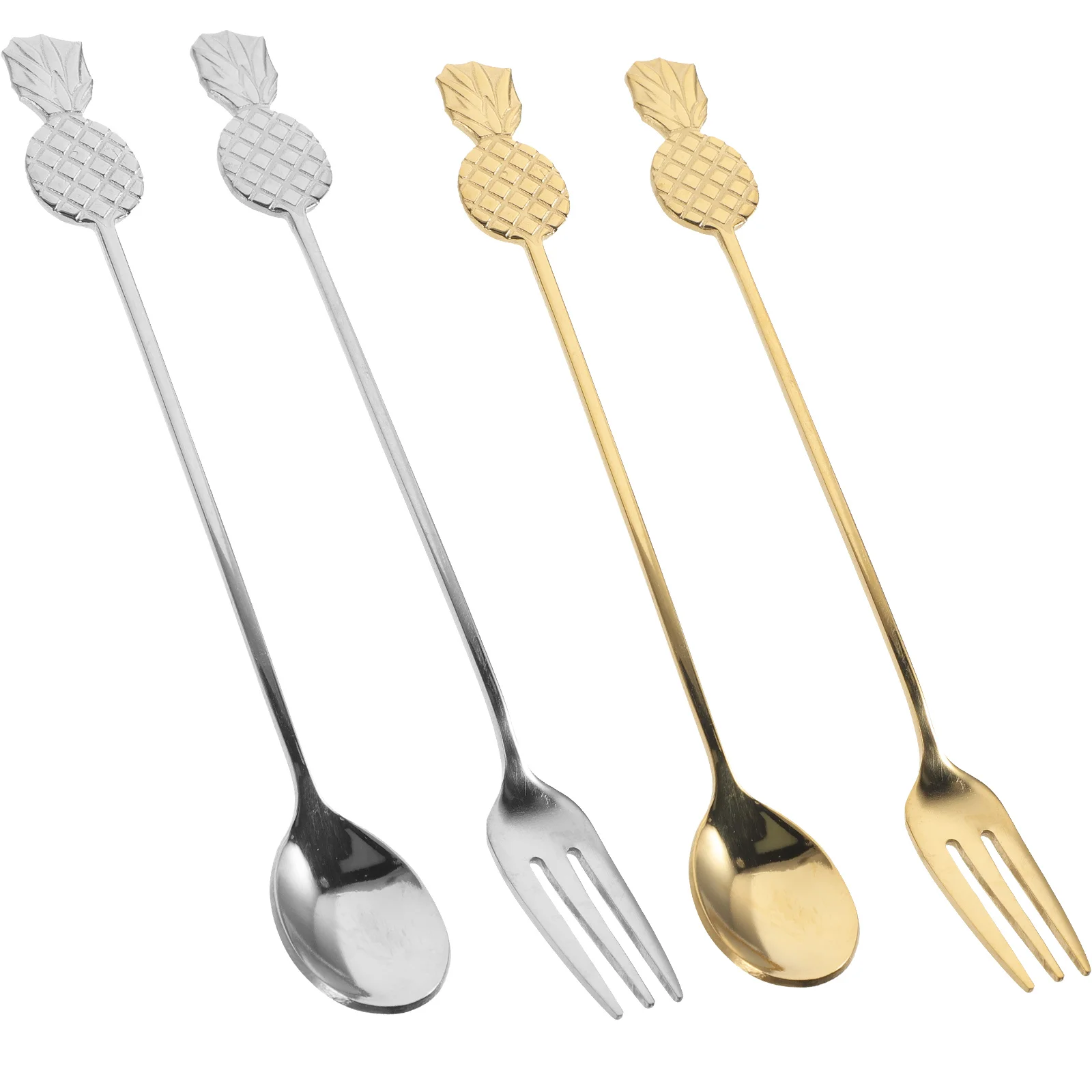 4 Pcs Accessories Travel Utensils Cartoon Fork Flatware Dessert Mixing Spoon Fruit Stainless Steel Baby Spoons
4 Pcs Accessories Travel Utensils Cartoon Fork Flatware Dessert Mixing Spoon Fruit Stainless Steel Baby Spoons