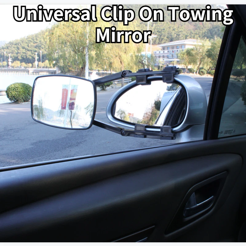 Universal Clip on Towing Mirror Retrofit Extension Mirror RV Trailer Towing Extended Rear View Mirror Without Punching Glass
Universal Clip on Towing Mirror Retrofit Extension Mirror RV Trailer Towing Extended Rear View Mirror Without Punching Glass