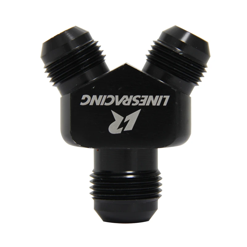 AN8 AN-8 Inlet AN10 Outlet Y Block Car Aluminum Alloy Fittings Adapter 
AN8 AN-8 Inlet AN10 Outlet Y Block Car Aluminum Alloy Fittings Adapter