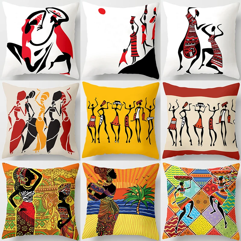 African Style Pattern Sofa Decorative Cushion Cover Pillow Pillowcase Polyester 45*45 Throw Pillow Home Decor Pillowcover 40891
African Style Pattern Sofa Decorative Cushion Cover Pillow Pillowcase Polyester 45*45 Throw Pillow Home Decor Pillowcover 40891