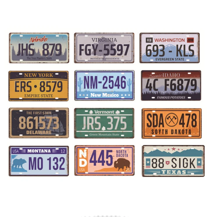 Retro Route Texas license plates Vintage tin signage home Decor bar Garage Cafe motorcycle trim panel American art poster
Retro Route Texas license plates Vintage tin signage home Decor bar Garage Cafe motorcycle trim panel American art poster