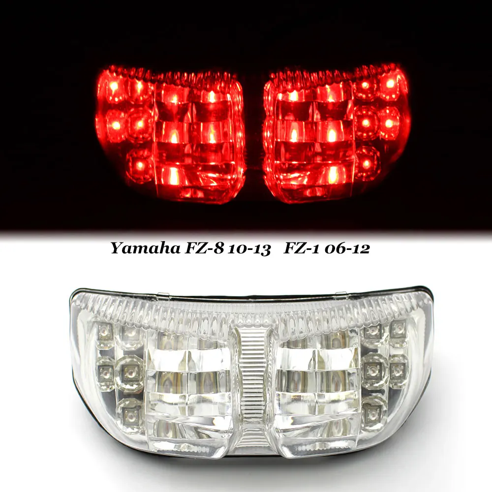 For Yamaha FZ8 FZ8 Fazer FZ1 N FZ1 Fazer Motorcycle Ligh Modified LED Tail Light Motorcycle Brake Light With Led Turn Signal
For Yamaha FZ8 FZ8 Fazer FZ1 N FZ1 Fazer Motorcycle Ligh Modified LED Tail Light Motorcycle Brake Light With Led Turn Signal