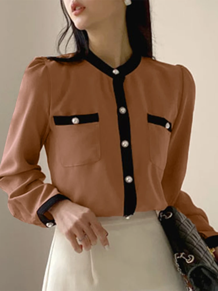 ZANZEA Office Lady Blouse Casual Solid Loose Shirt Oversized Blusa Femininas 2022 Womens Long Sleeve Work O Neck Holiday Tops
ZANZEA Office Lady Blouse Casual Solid Loose Shirt Oversized Blusa Femininas 2022 Womens Long Sleeve Work O Neck Holiday Tops