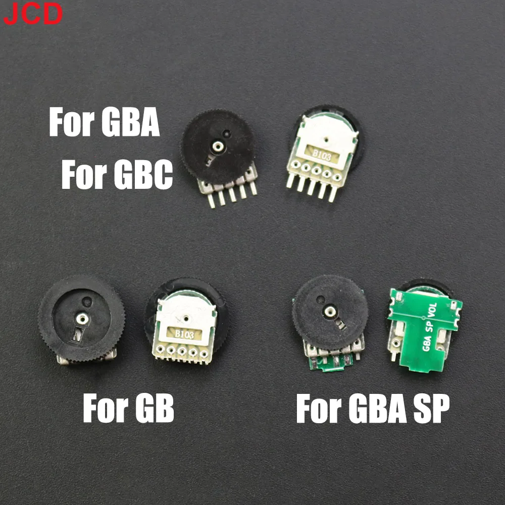 JCD 1Pcs For GBA GB GBC GBA SP Motherboard Volume Potentiometer For Gameboy Volume Potentiometer Switch Board Replacement
JCD 1Pcs For GBA GB GBC GBA SP Motherboard Volume Potentiometer For Gameboy Volume Potentiometer Switch Board Replacement