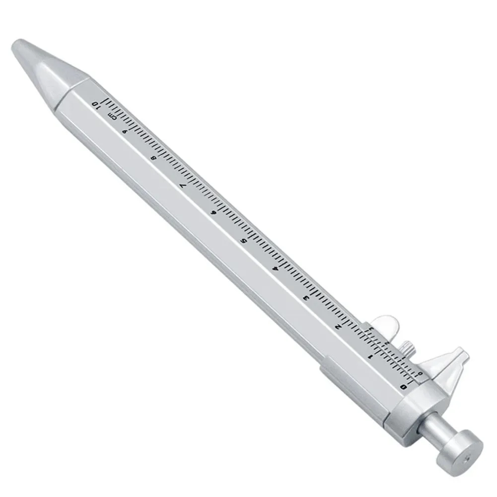 Caliper Vernier Caliper Pen 0-100mm 0.5mm Gel Ink Pen Vernier Caliper Roller Ball Pen Multifunction Measuring Tool Stationery
Caliper Vernier Caliper Pen 0-100mm 0.5mm Gel Ink Pen Vernier Caliper Roller Ball Pen Multifunction Measuring Tool Stationery