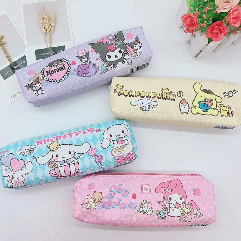 Kawaii Sanrio Pencil Case Kuromi Organizer My Melody Anime Hello Kittys Cinnamoroll Student Stationery Box Cartoon Girls Toys
Kawaii Sanrio Pencil Case Kuromi Organizer My Melody Anime Hello Kittys Cinnamoroll Student Stationery Box Cartoon Girls Toys