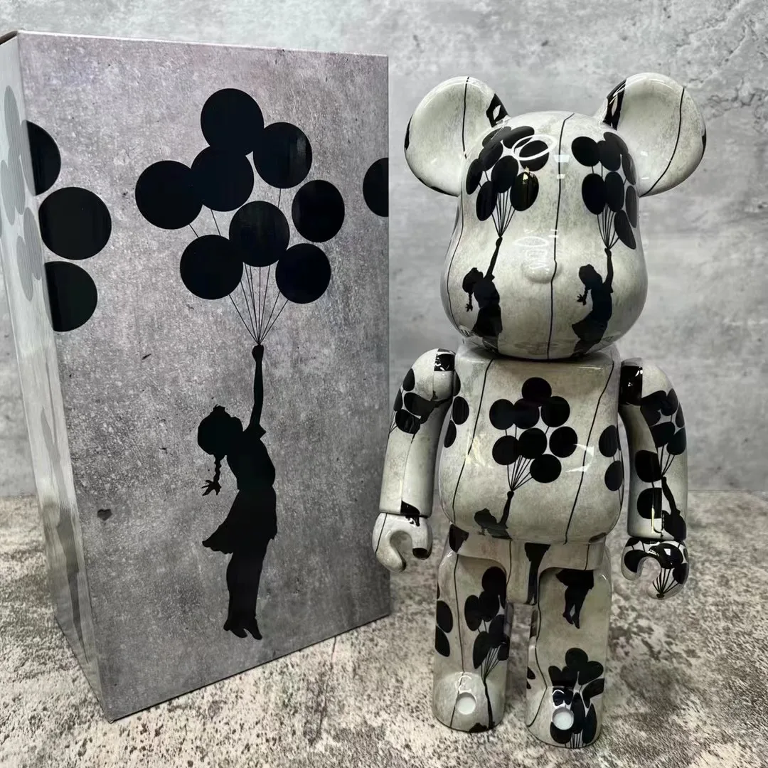 Высокой версии Bearbricklys 400% 28 см воздушный шар девочка ПВХ экшн-фигурки блоки медведь куклы декоративные модели искусственные рождественские подарки 
Высокой версии Bearbricklys 400% 28 см воздушный шар девочка ПВХ экшн-фигурки блоки медведь куклы декоративные модели искусственные рождественские подарки