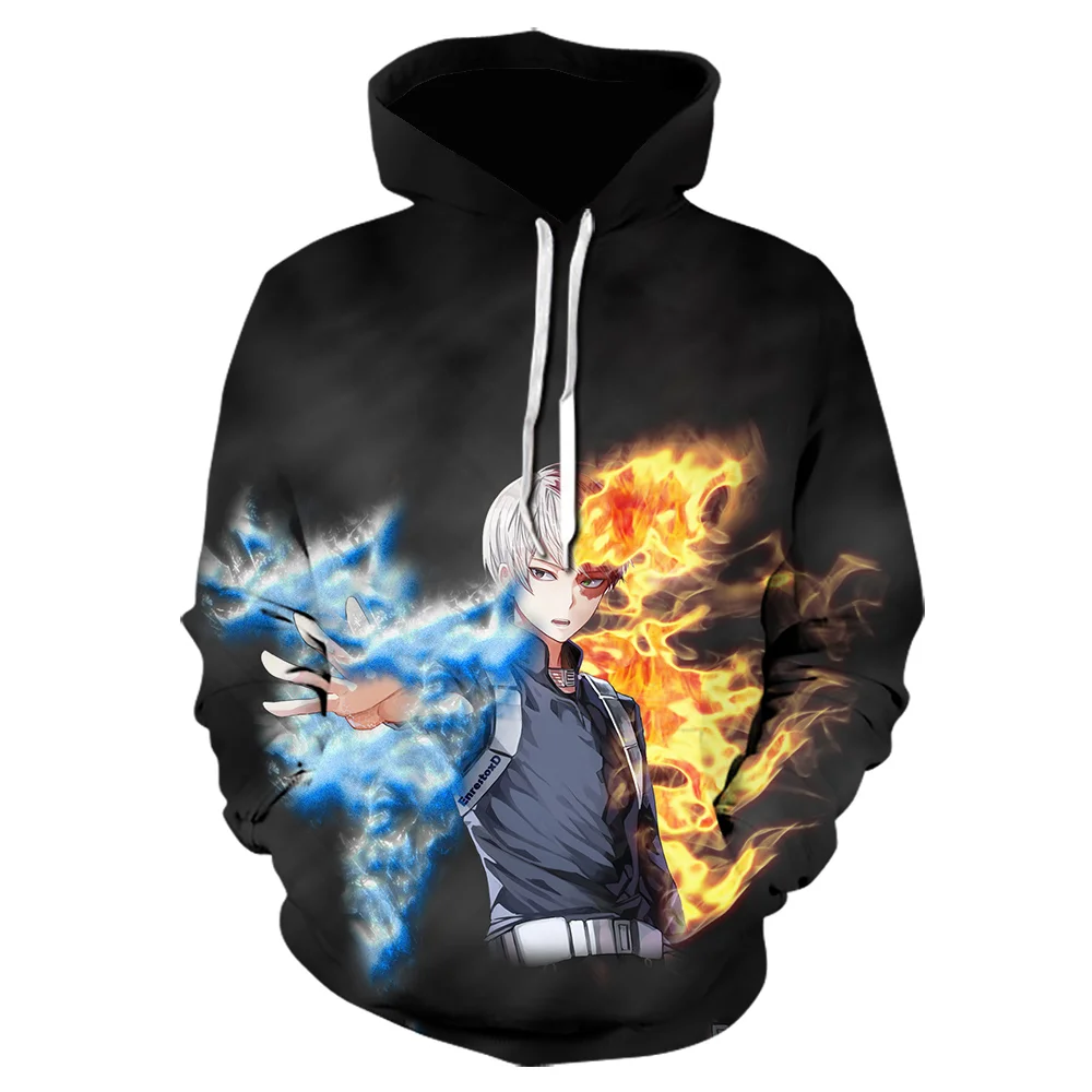 New 3D Anime Sweatshirts Hoodie My Hero Academia Bakugo Katsuki Cosplay Costume Todoroki Shoto Tracksuits Men Woman Men clothing
New 3D Anime Sweatshirts Hoodie My Hero Academia Bakugo Katsuki Cosplay Costume Todoroki Shoto Tracksuits Men Woman Men clothing