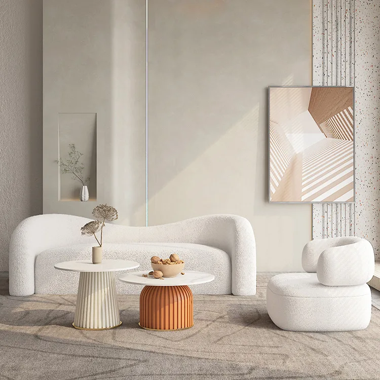 Garment shop Lamb cashmere science and technology cloth sofa shaped beauty salon reception sofa small family sofa
Garment shop Lamb cashmere science and technology cloth sofa shaped beauty salon reception sofa small family sofa
