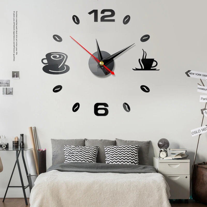 2021 3D Wall Clock Mirror Wall Stickers Coffee Show Living Room Quartz Clock DIY Home Decoration Clocks Sticker reloj de pared
2021 3D Wall Clock Mirror Wall Stickers Coffee Show Living Room Quartz Clock DIY Home Decoration Clocks Sticker reloj de pared