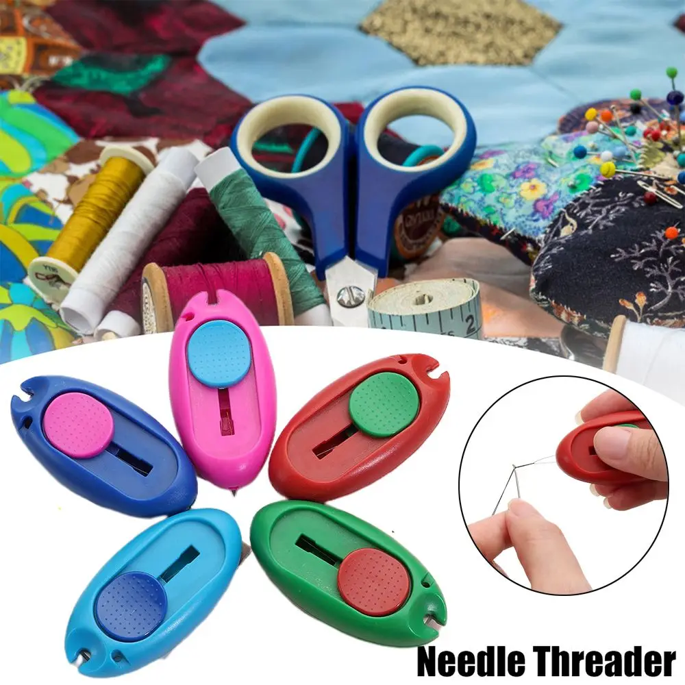 Thread Cutter Wire Loop Sew Accessories Plastic Sewing Needles Sewing Threaders Self Threading Needle Threader
Thread Cutter Wire Loop Sew Accessories Plastic Sewing Needles Sewing Threaders Self Threading Needle Threader