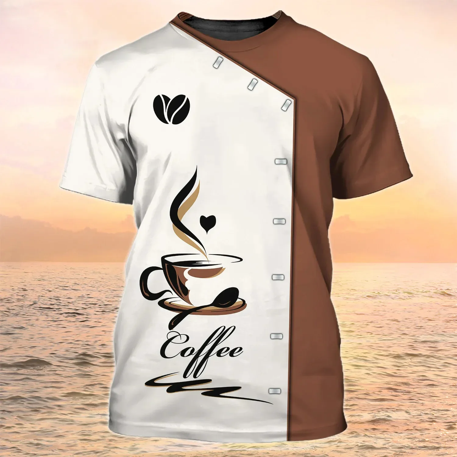 Barista Shirt Men's T-shirt Café Fashion Uniform Short Sleeve Mens Clothing Summer Casual Pullover Unisex Sweatshirt Kid100-6XL
Barista Shirt Men's T-shirt Café Fashion Uniform Short Sleeve Mens Clothing Summer Casual Pullover Unisex Sweatshirt Kid100-6XL