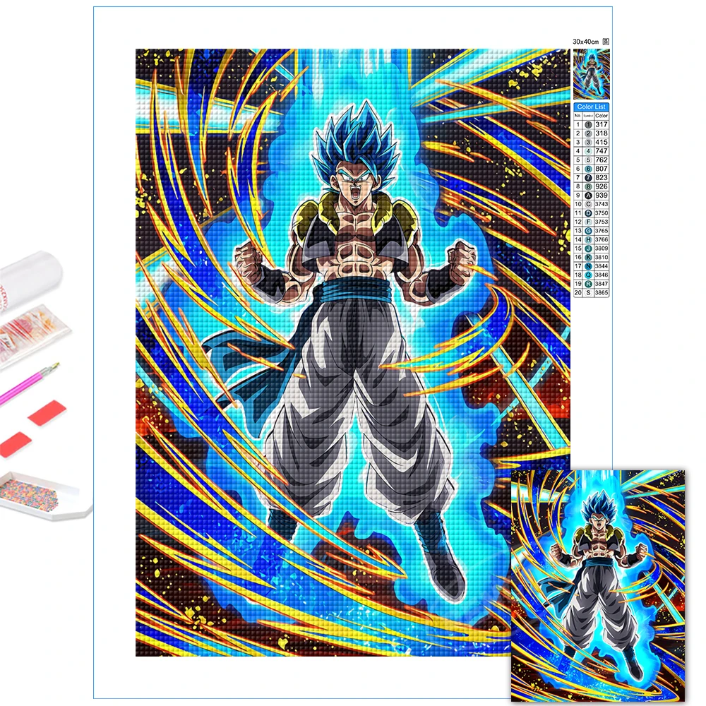 Dragon Ball Super Saiyan 5D Diamond Paintings Kits Square Drill Cross Stitch Embroidery Anime Pictures Home Wall Decor Diy Gifts
Dragon Ball Super Saiyan 5D Diamond Paintings Kits Square Drill Cross Stitch Embroidery Anime Pictures Home Wall Decor Diy Gifts