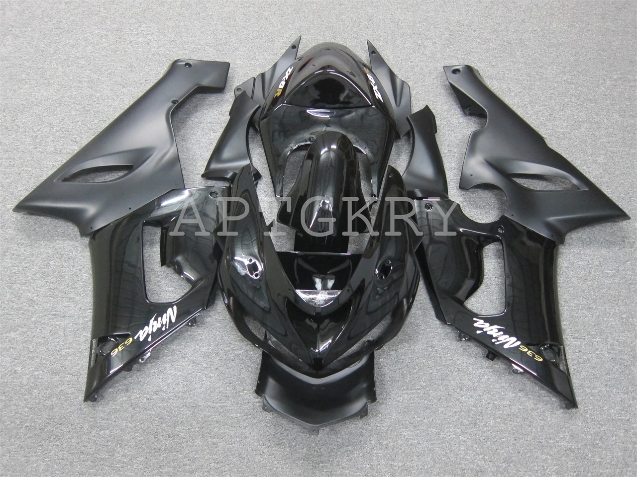 New ABS Motorcycle Fairings kit Fit For Kawasaki Ninja ZX6R 636 ZX-6R 2005 2006 05 06 Bodywork Set Custom Black
New ABS Motorcycle Fairings kit Fit For Kawasaki Ninja ZX6R 636 ZX-6R 2005 2006 05 06 Bodywork Set Custom Black