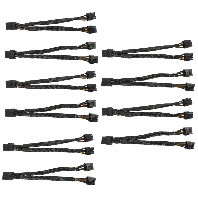 10 шт. sgpu Pcie 8-контактный Женский на двойной 2X 8-контактный (6 + 2) Мужской PCI Express адаптер питания плетеный Y-разветвитель Удлинительный кабель, 20 ...
10 шт. sgpu Pcie 8-контактный Женский на двойной 2X 8-контактный (6 + 2) Мужской PCI Express адаптер питания плетеный Y-разветвитель Удлинительный кабель, 20 ...