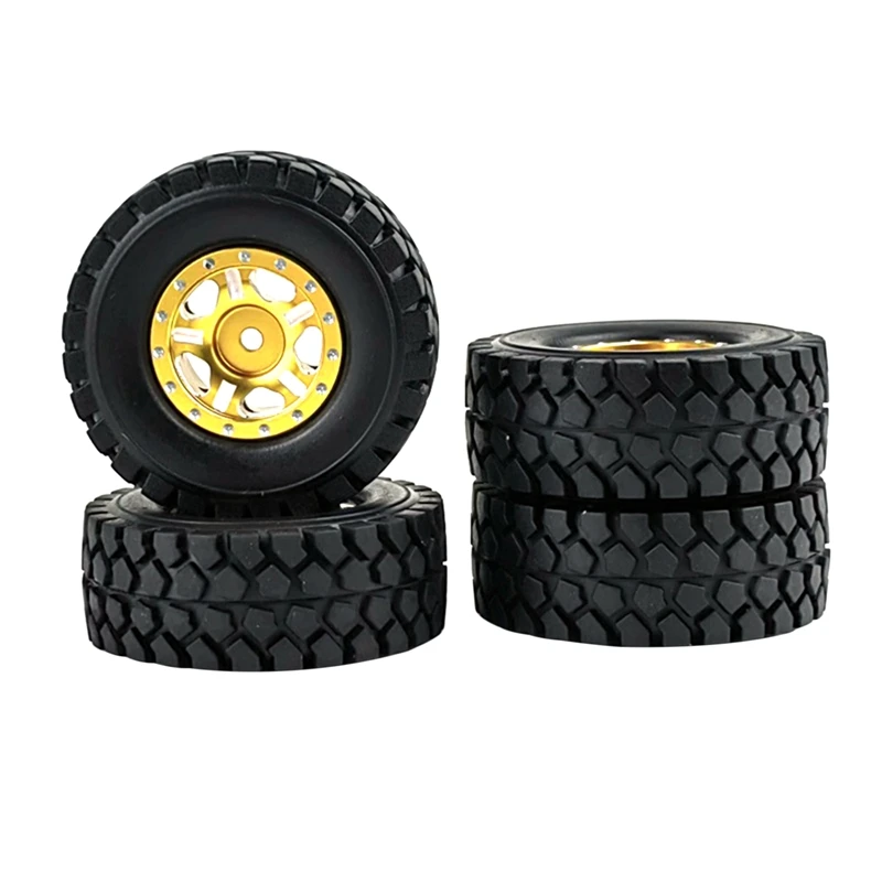 4PCS RC Car Wheel Rims Tires Set for SCX24 AXI00002 SCX24 AXI00001 SCX24 AXI90081 HBX2098B Upgrade Parts Yellow
4PCS RC Car Wheel Rims Tires Set for SCX24 AXI00002 SCX24 AXI00001 SCX24 AXI90081 HBX2098B Upgrade Parts Yellow