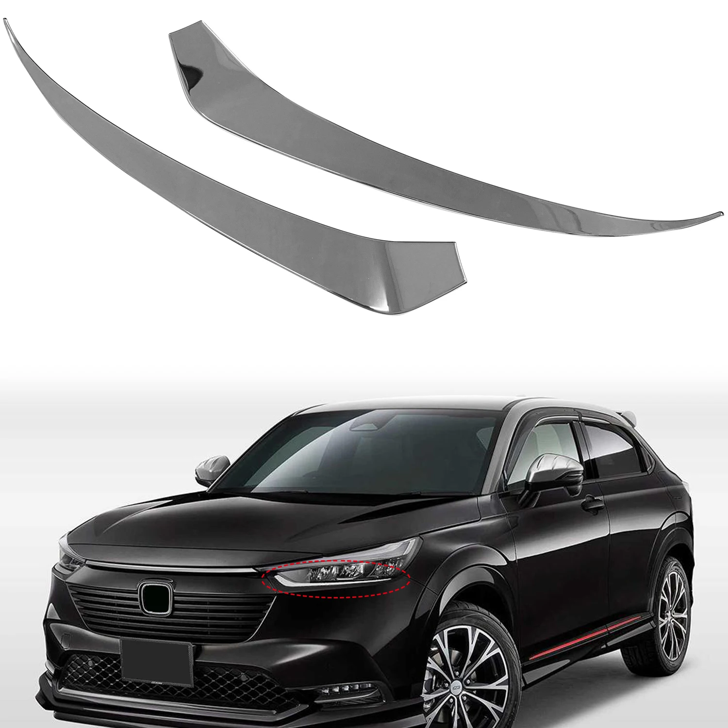 Fit For Honda Vezel HR-V 2021 2022 Car Accessories ABS Plastic Exterior Protector Moldings Strip 2 Pcs
Fit For Honda Vezel HR-V 2021 2022 Car Accessories ABS Plastic Exterior Protector Moldings Strip 2 Pcs