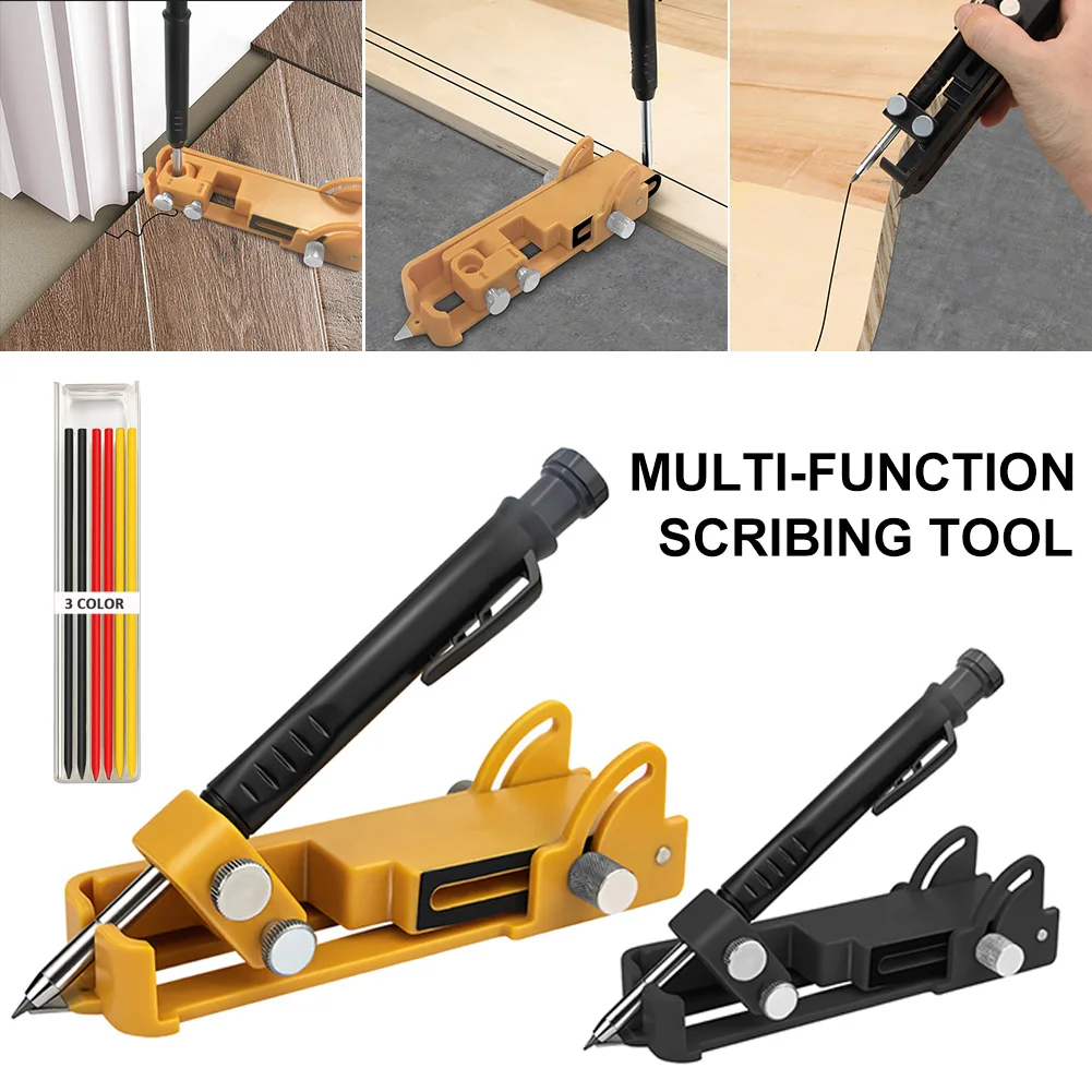 Multi-function Scribing Tool Construction Pencil Scribe Tool With Deep Hole Pencil DIY Woodworking Gauge Scriber Measuring Tool
Multi-function Scribing Tool Construction Pencil Scribe Tool With Deep Hole Pencil DIY Woodworking Gauge Scriber Measuring Tool