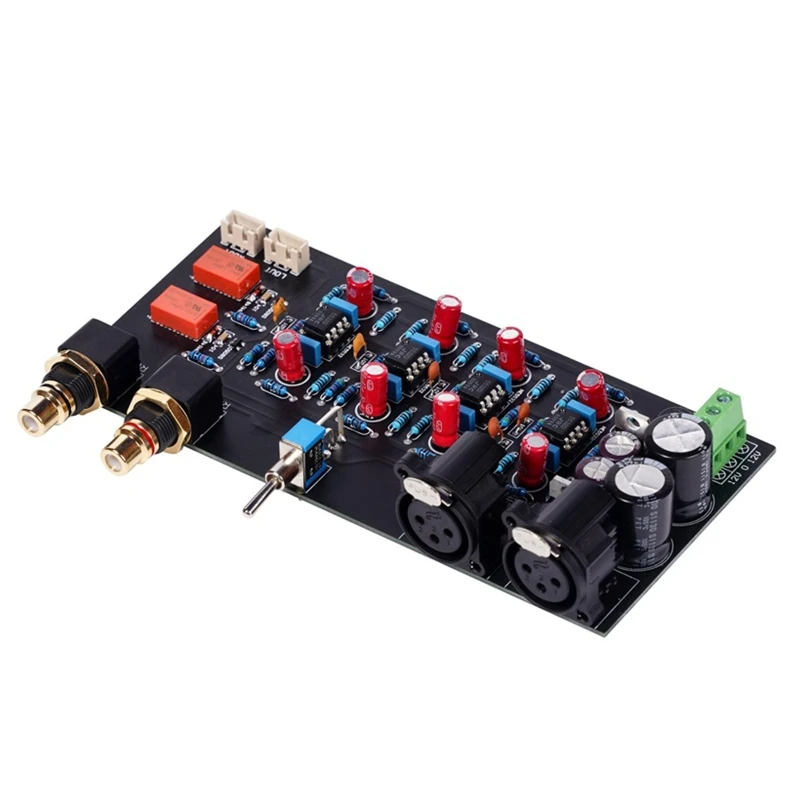 Сбалансированный односторонний стереопредусилитель JRC5532 OP AMP для сбалансированного выхода XLR, аксессуары для платы предусилителя
Сбалансированный односторонний стереопредусилитель JRC5532 OP AMP для сбалансированного выхода XLR, аксессуары для платы предусилителя