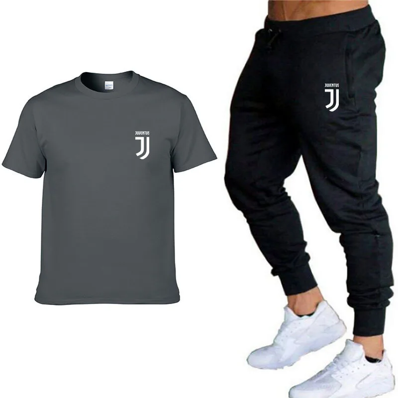 2 Pieces Mens Running Sets Tracksuit Men Short Sleeve T-shirt+Pants Sportswear Man Gym Training Fitness Sports Set Suit 2022
2 Pieces Mens Running Sets Tracksuit Men Short Sleeve T-shirt+Pants Sportswear Man Gym Training Fitness Sports Set Suit 2022