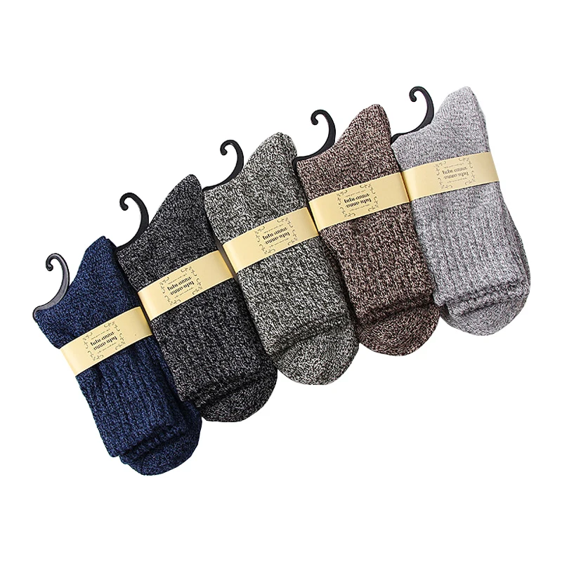 Men's Wool Socks Stripe Casual Calcetines Hombre Thick Cotton Socks Winter Warm Socks Male High Quality
Men's Wool Socks Stripe Casual Calcetines Hombre Thick Cotton Socks Winter Warm Socks Male High Quality