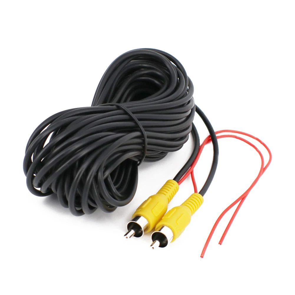 1x RCA Cables 10M RCA Extension Cable Wire For Car Reverse Rear View Auto Backup Camera RCA Video Power Cable
1x RCA Cables 10M RCA Extension Cable Wire For Car Reverse Rear View Auto Backup Camera RCA Video Power Cable
