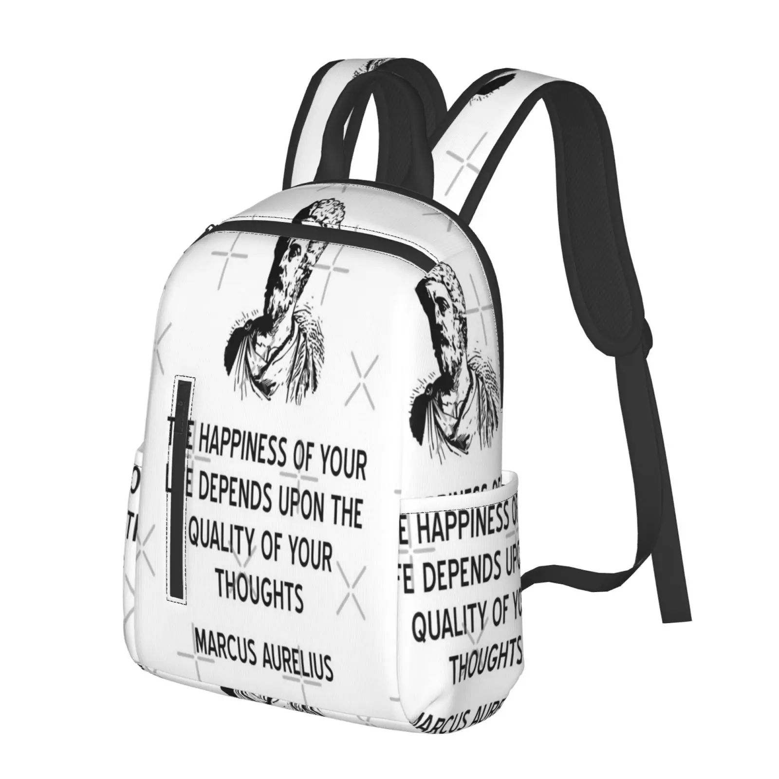 Женский рюкзак для ноутбука с цитатами «Счастливое счастье»
Женский рюкзак для ноутбука с цитатами «Счастливое счастье»