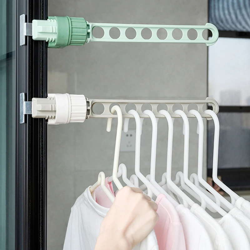 8 Holes Hangers For Drying Clothes Balcony Window Frame Retractable Clothesline Laundry Drying Rack Pants Clothes Hanger Rack
8 Holes Hangers For Drying Clothes Balcony Window Frame Retractable Clothesline Laundry Drying Rack Pants Clothes Hanger Rack