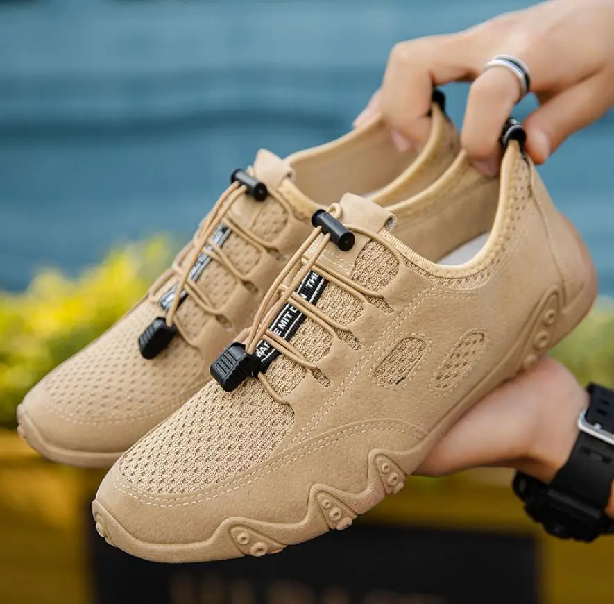 Mannen Mesh Sneakers Summer Gladiator Sandalen Ademende Schoenen Mannen Klimmen Wandelschoenen Outdoor Strand Zwemmen Schoenen
Mannen Mesh Sneakers Summer Gladiator Sandalen Ademende Schoenen Mannen Klimmen Wandelschoenen Outdoor Strand Zwemmen Schoenen