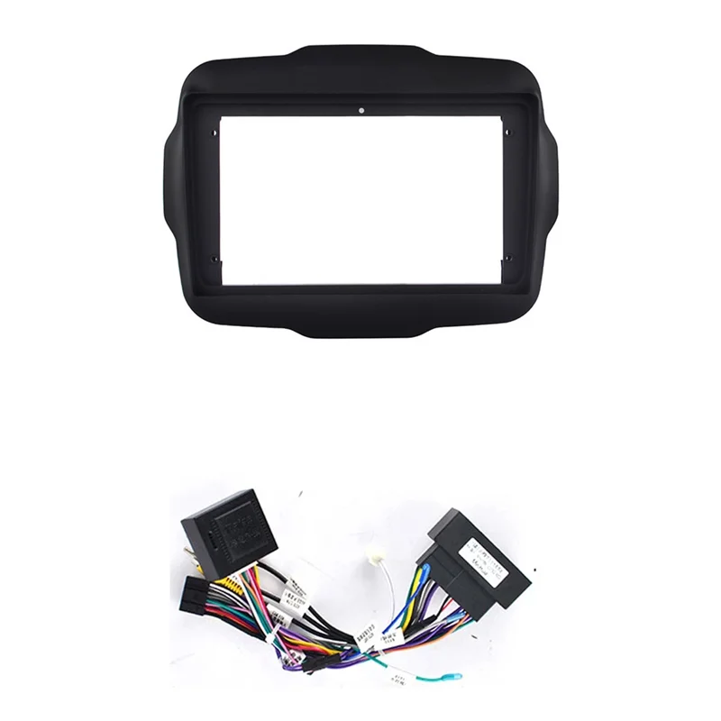 9 Inch Android Car Frame & Power Cable Canbus for Jeep Renegade 2016-2022 2 Din Car DVD Navigation Cover Interior Frame
9 Inch Android Car Frame & Power Cable Canbus for Jeep Renegade 2016-2022 2 Din Car DVD Navigation Cover Interior Frame